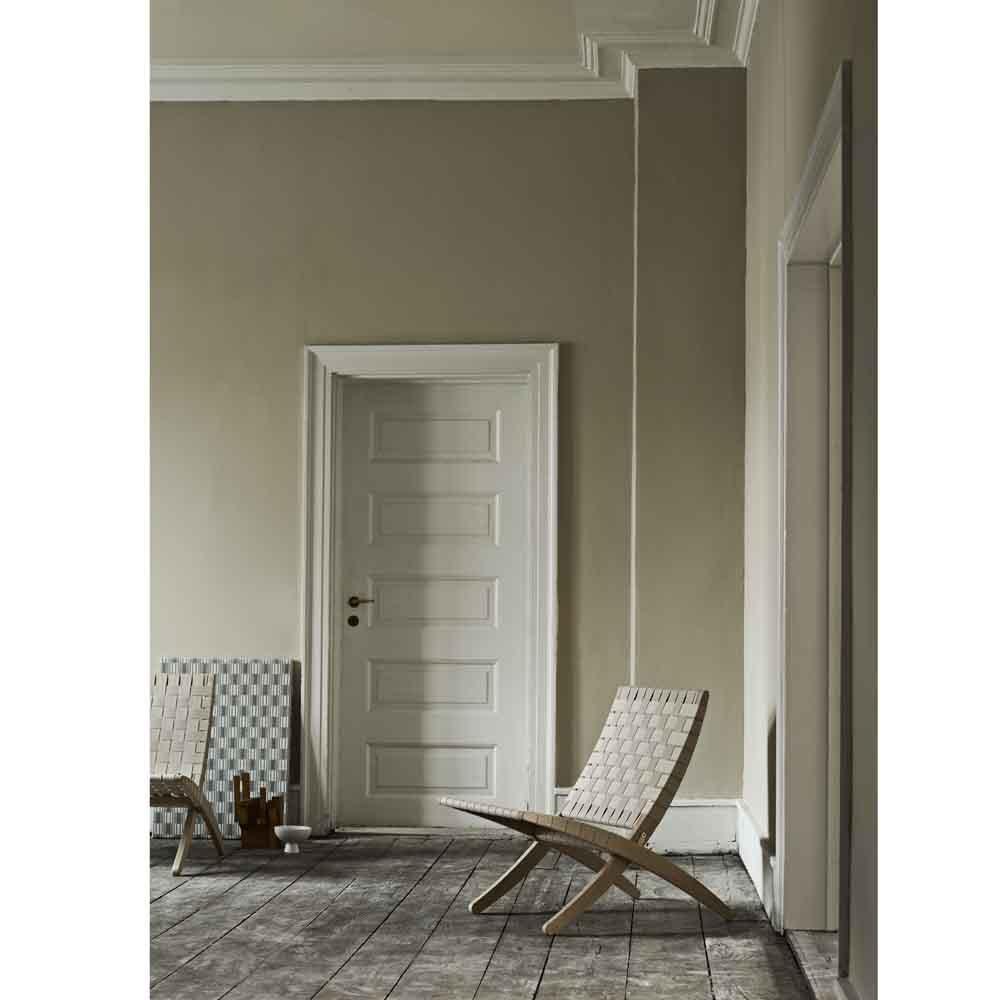 Silla Cuba Morten Gøttler MG501 Jabón de roble Tejido de algodón natural para Carl Hansen en venta 2