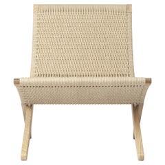 Morten Gøttler MG501 Cuba Chair Oak Soap Natural Paper Cord for Carl Hansen