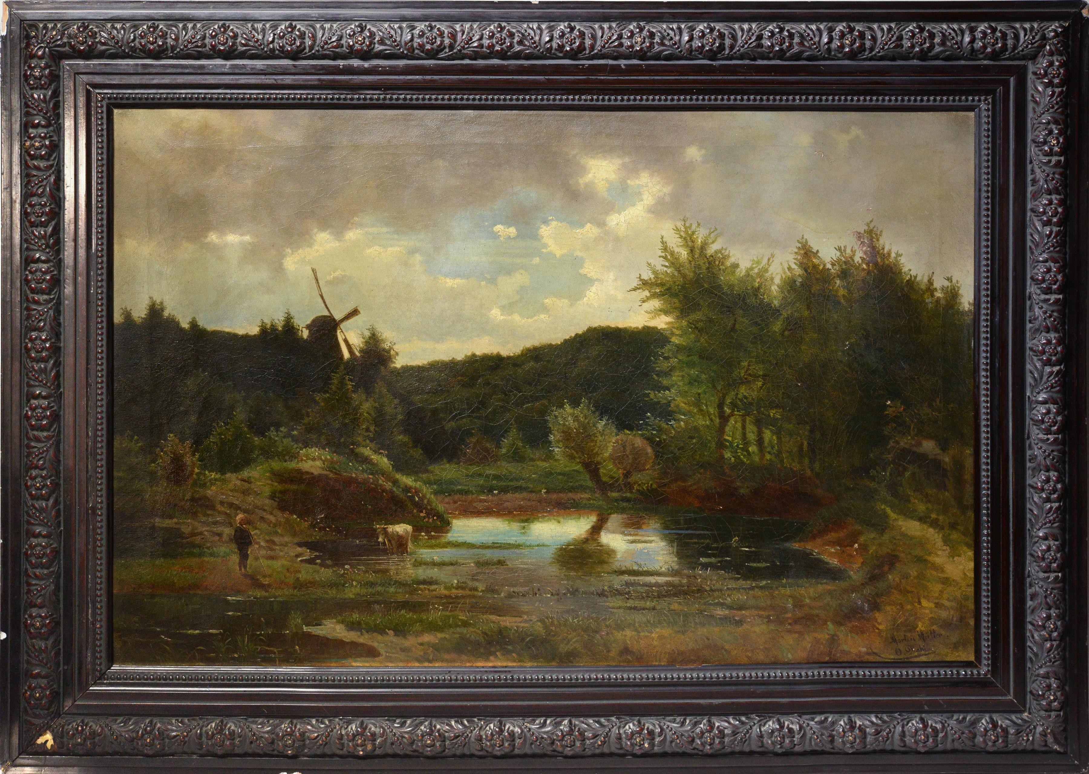 Framed Peintures - Paysage