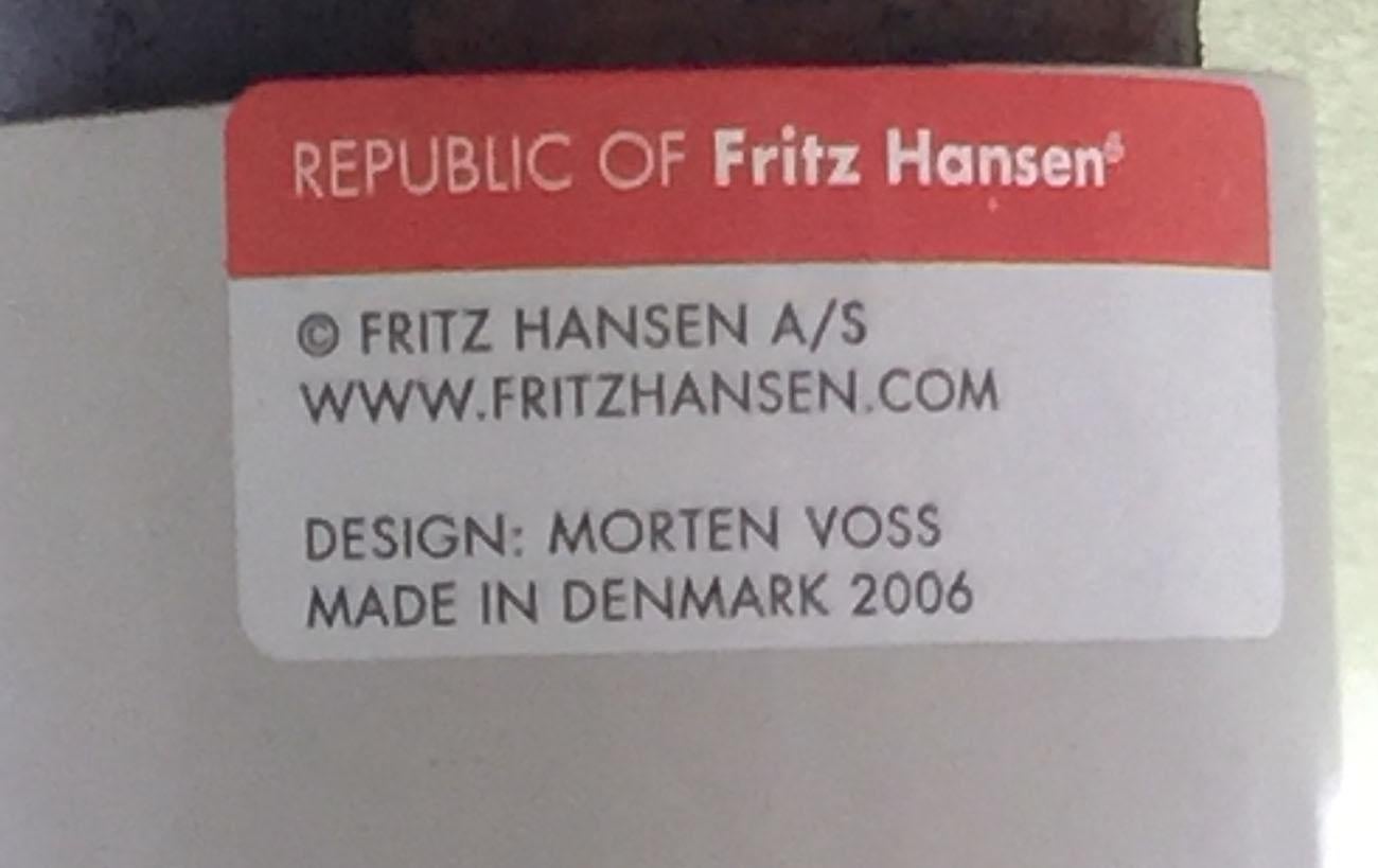 Acier Morten Voss, chaise longue danoise, collection Attitude de Fritz Hansen, 2006 en vente