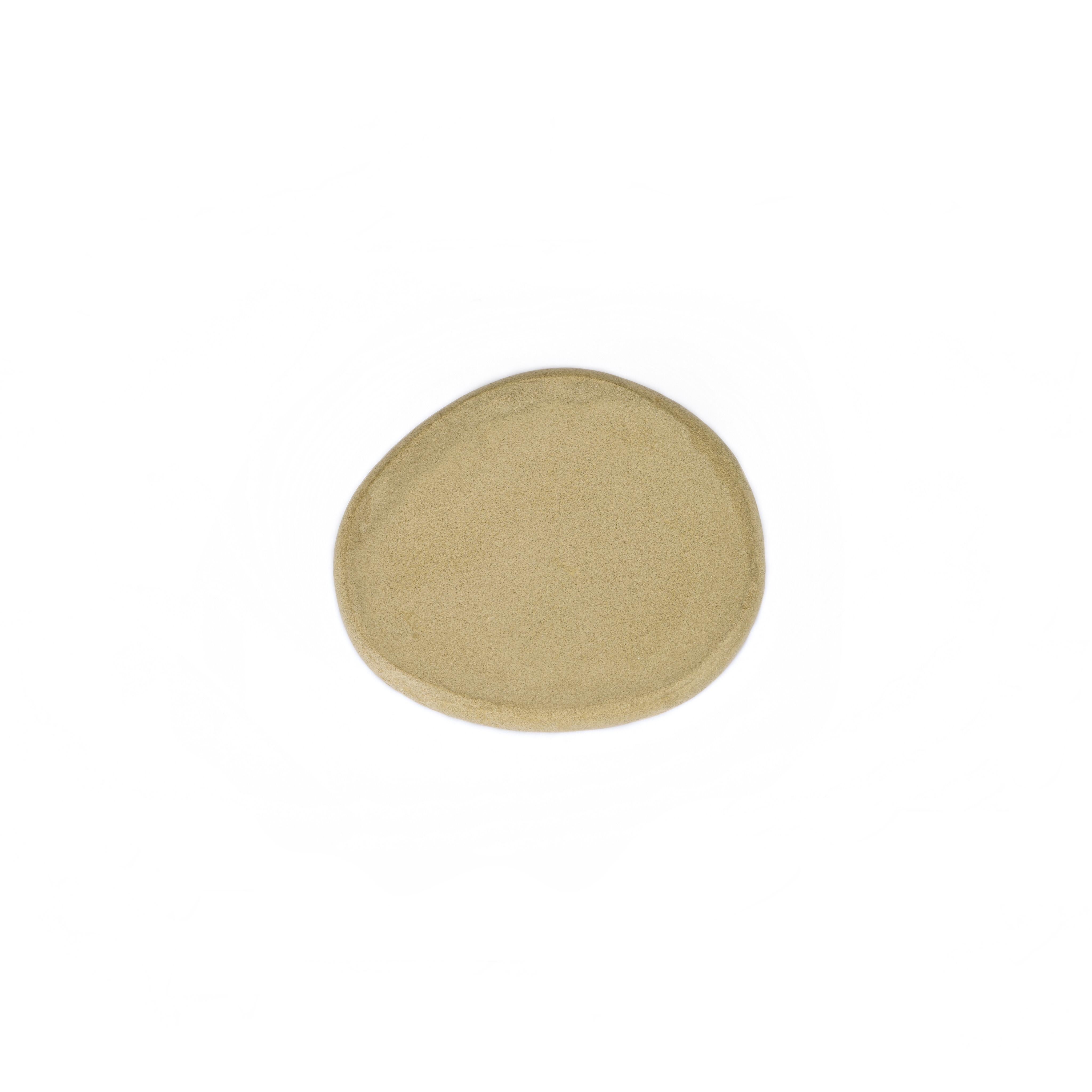 Hand-Crafted Contemporary Rounded Natural Plaster 