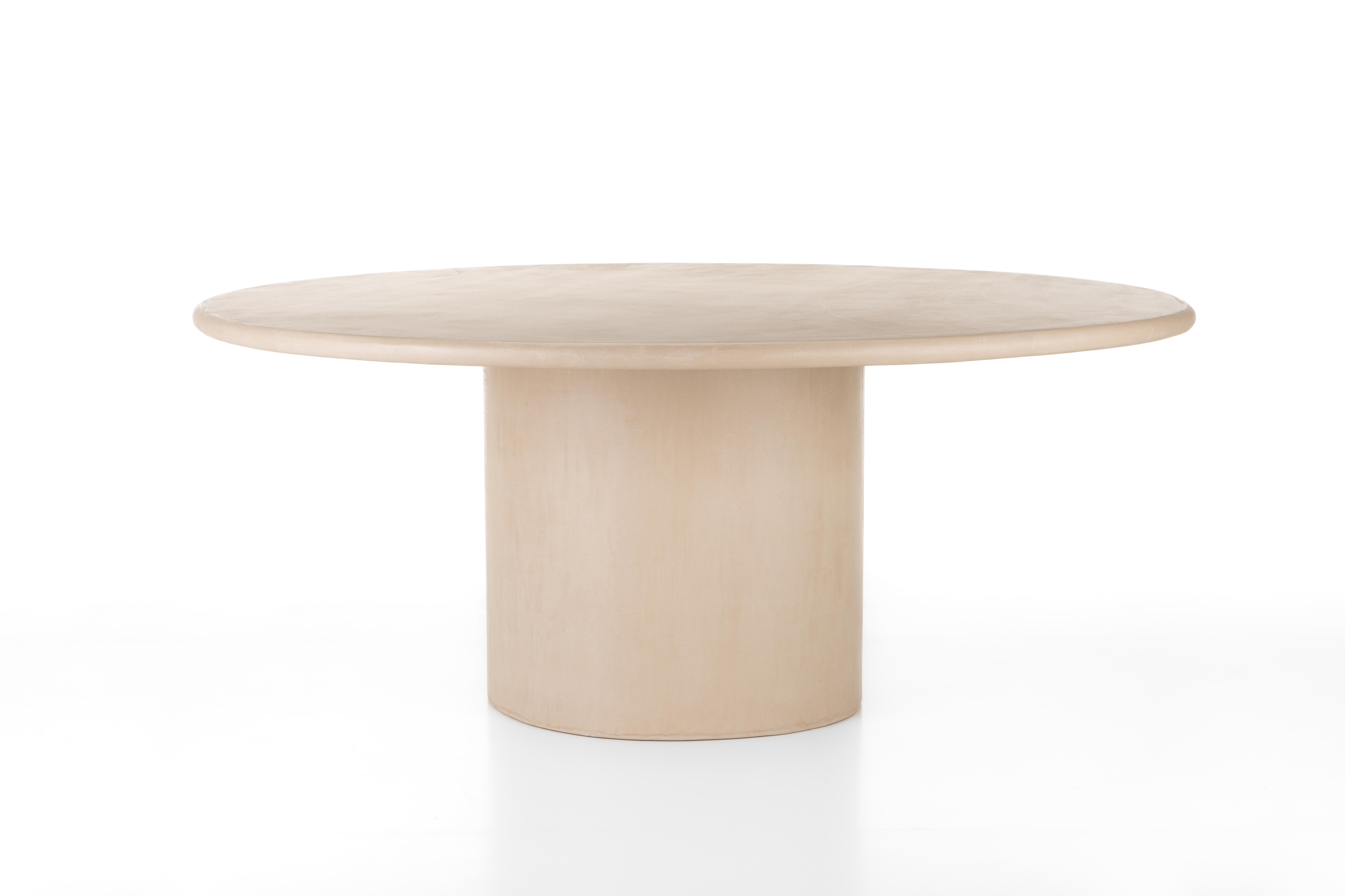 organic shaped dining table