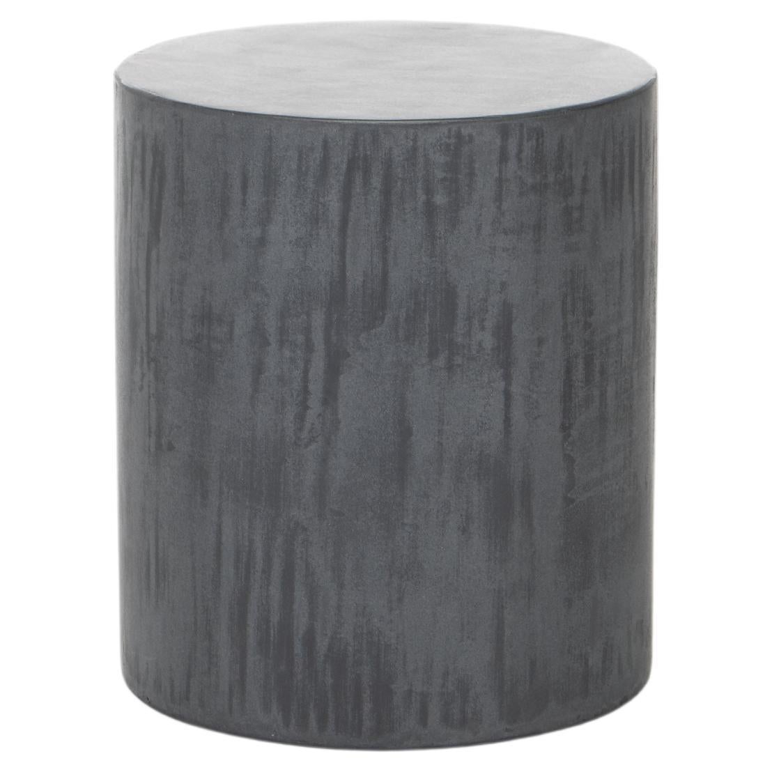 Natural Plaster Seat/Side Table "Column" by Isabelle Beaumont