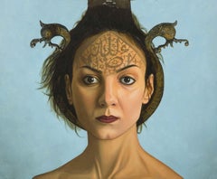 Morteza Pourhosseini: „Der Zirkus 1“, Öl und Acryl auf Leinwand