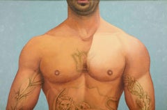 Morteza Pourhosseini: „Der Zirkus 15“, Öl und Acryl auf Leinwand