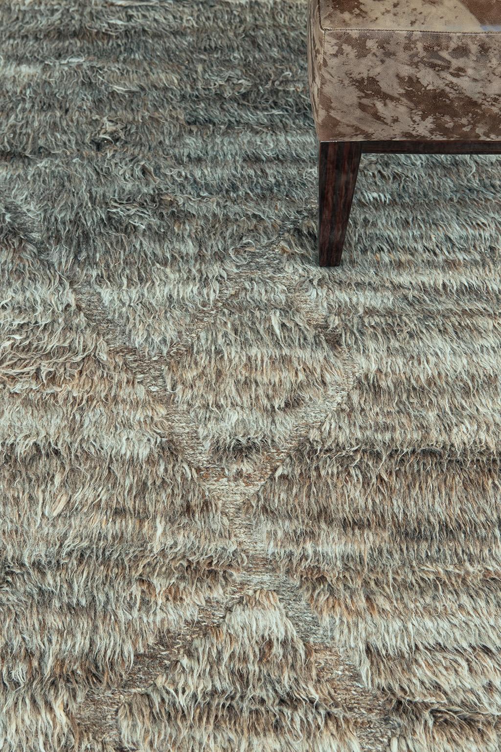 Hand-Knotted Morus, Atlas Collection by Mehraban Rugs For Sale