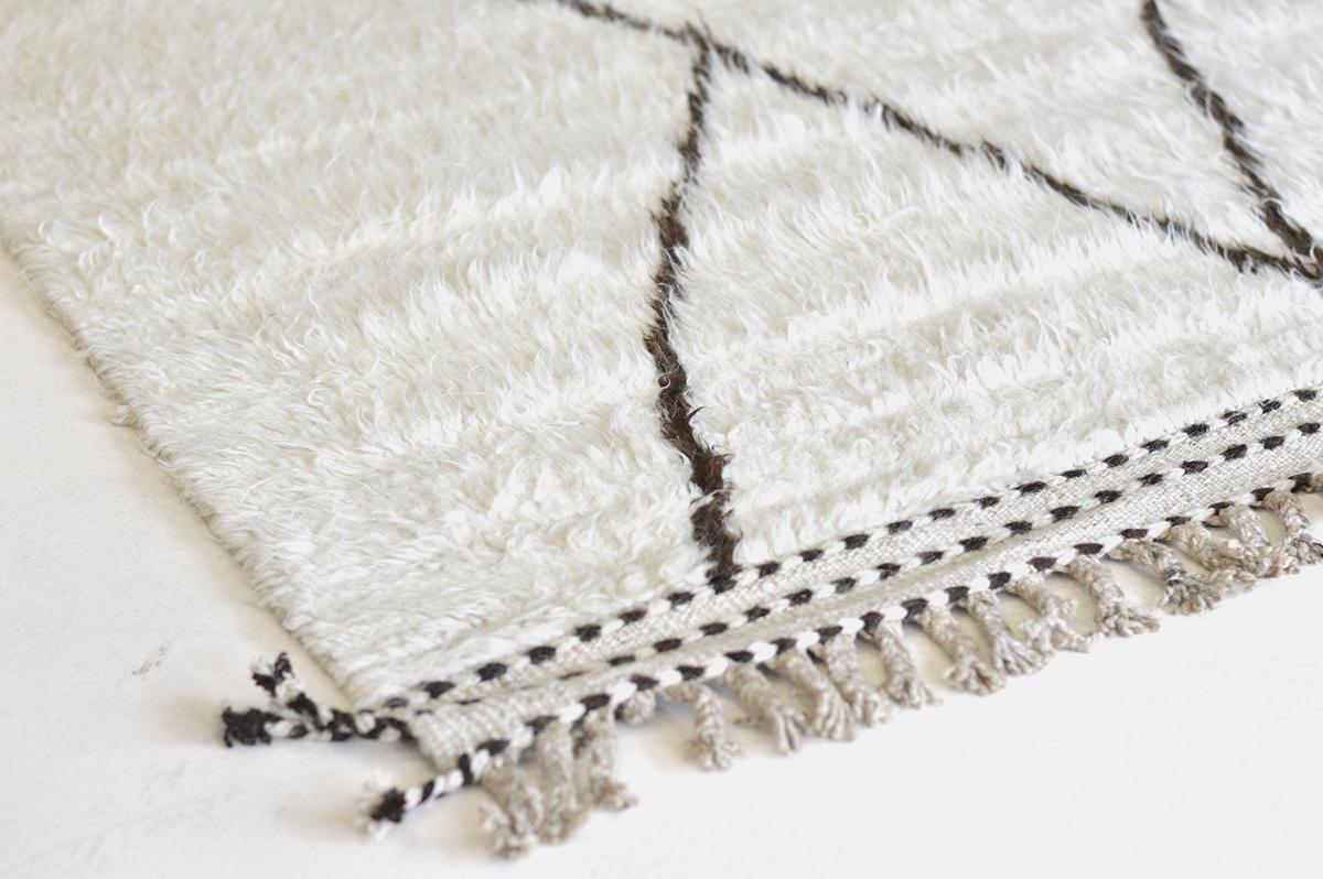 Handwoven of wool, this tribal inspired embossed flat-weave has a simplistic chic appeal with attractive unexpected patterns. A neutral color palette was created with the perfect shade of white and dark brown line work. 




Rug number