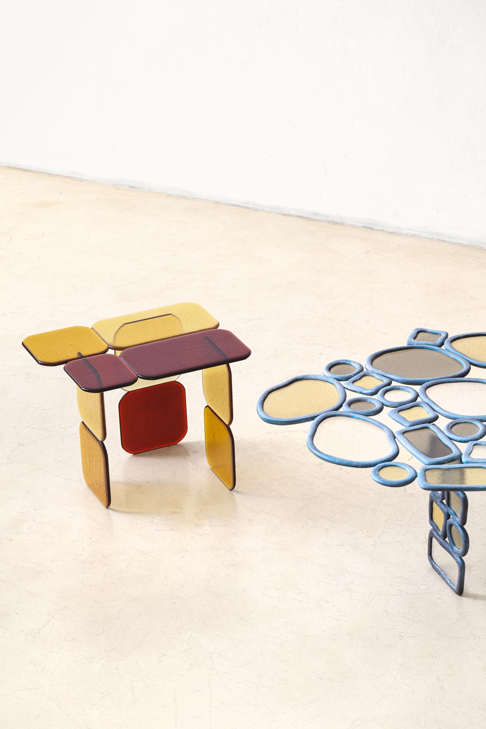 Tavolino contemporaneo Mosai di Lucas Recchia, 2024 in vendita 8
