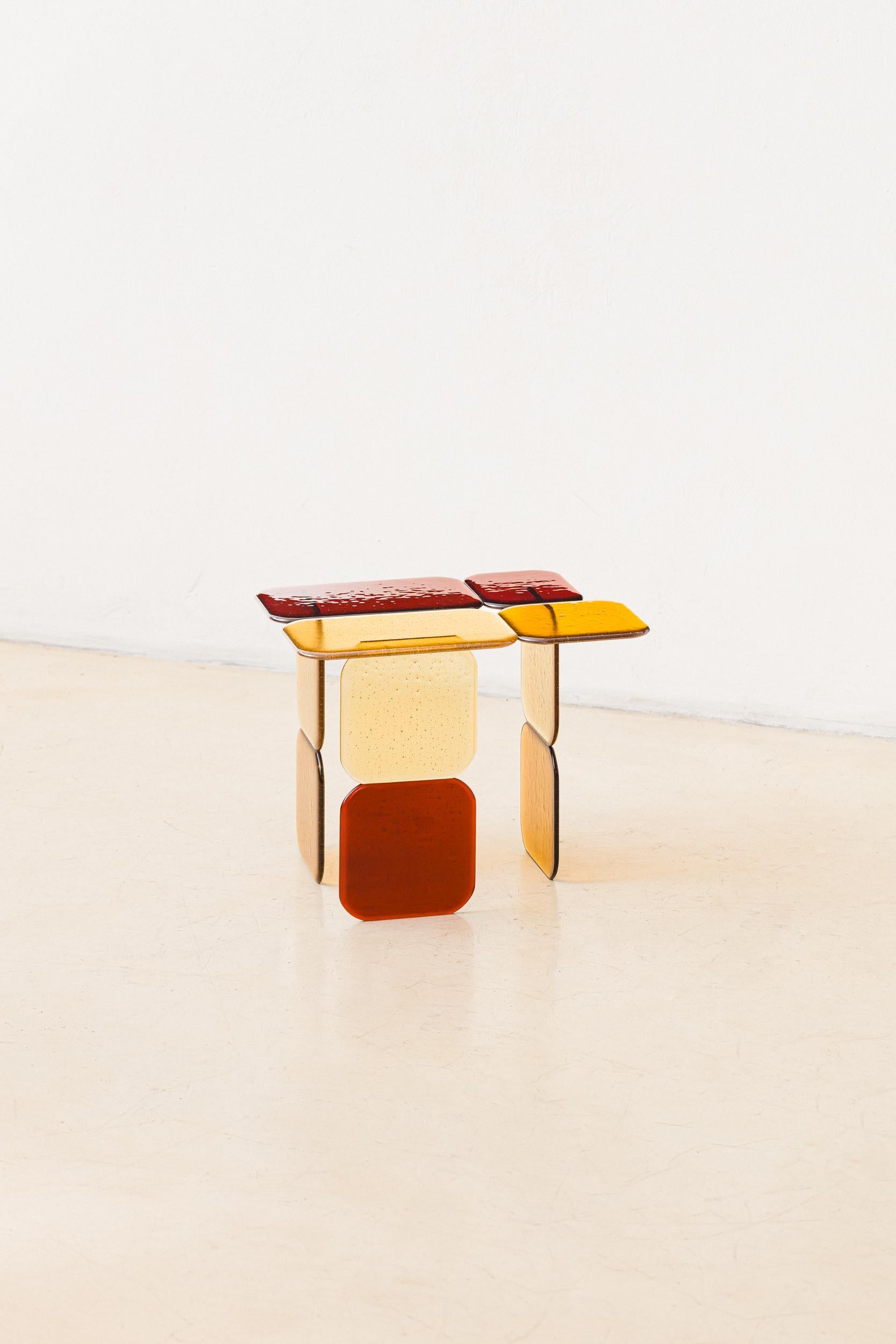 Postmoderno Tavolino contemporaneo Mosai di Lucas Recchia, 2024 in vendita