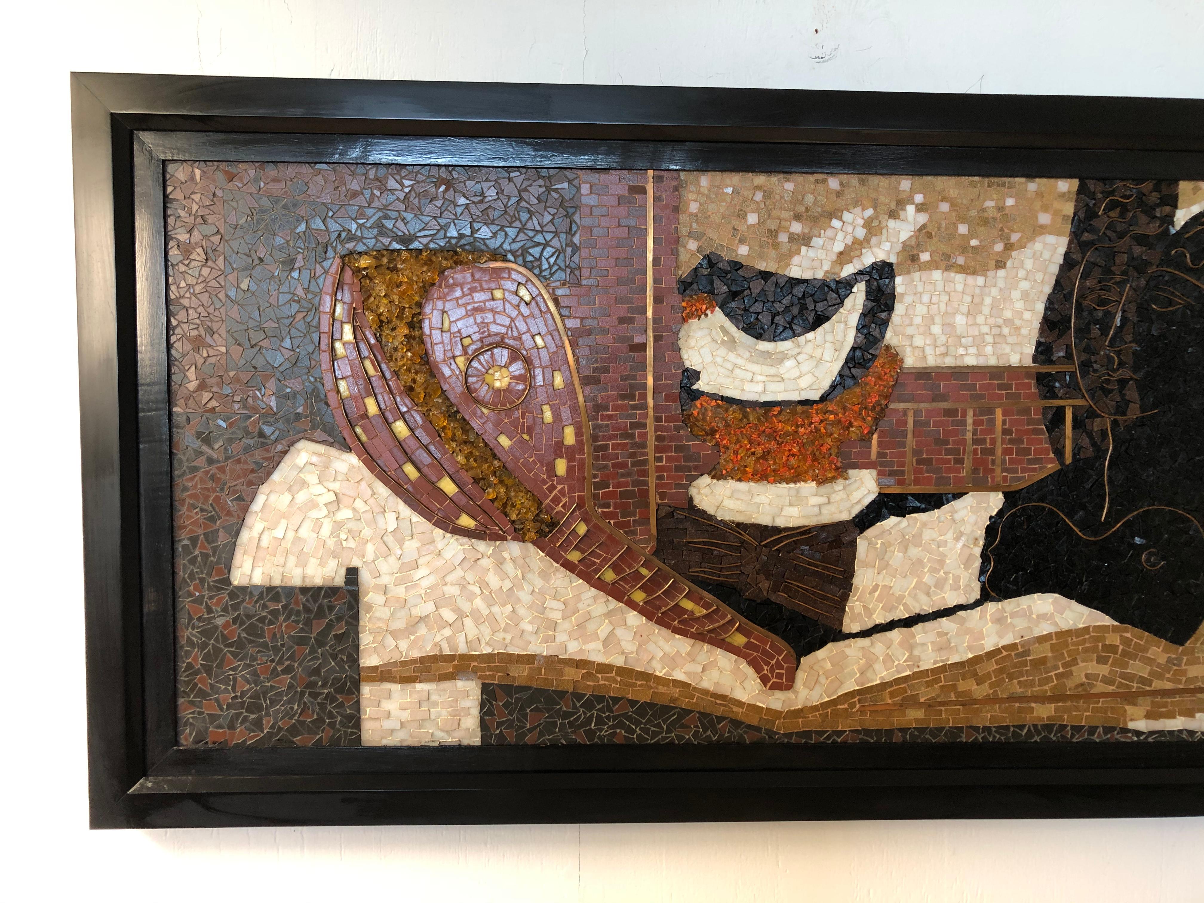 Mosaik nach Pablo Picasso „Natur Morte a la Tete Antique“ im Angebot 2