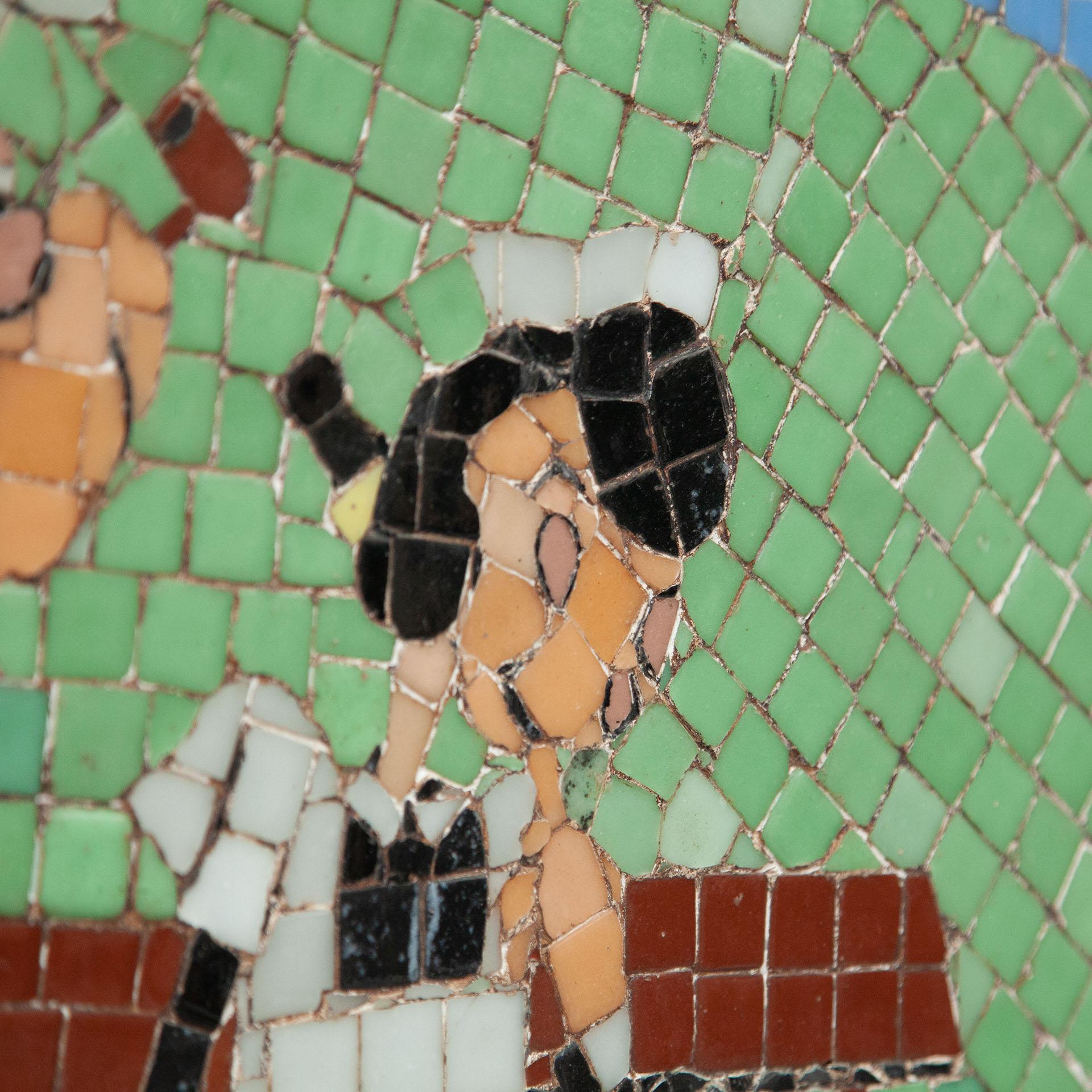 Mosaic Artwork Popeye and Olivia, circa 1970 7