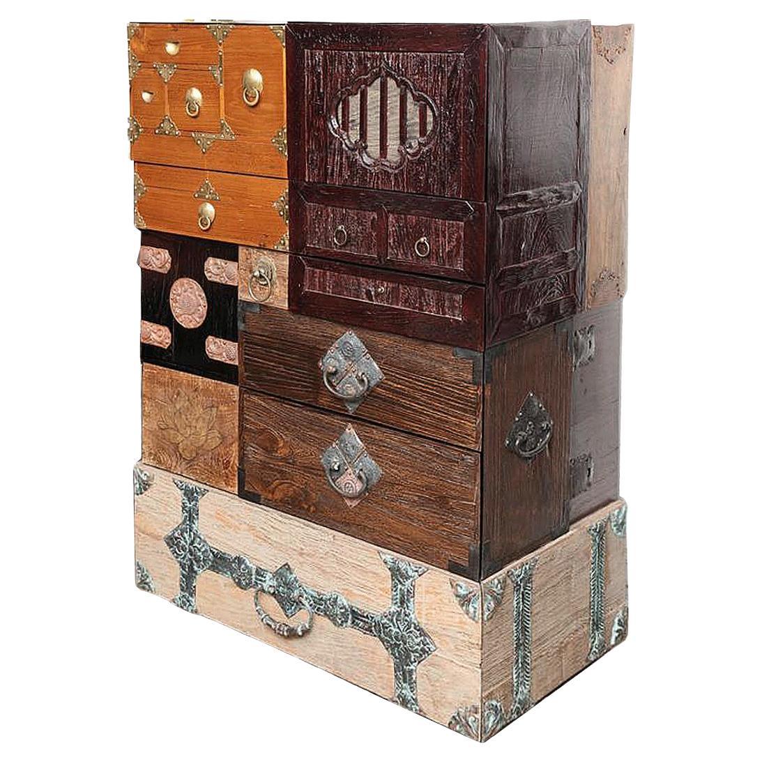 "Mosaic" Chest of Drawers, by Vicente Wolf For Sale