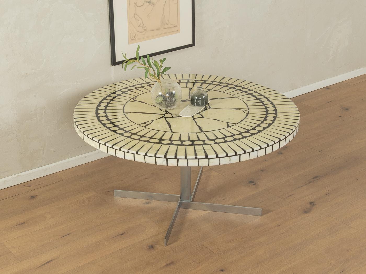 Mosaic Coffee Table, Berthold Müller In Good Condition For Sale In Neuss, NW