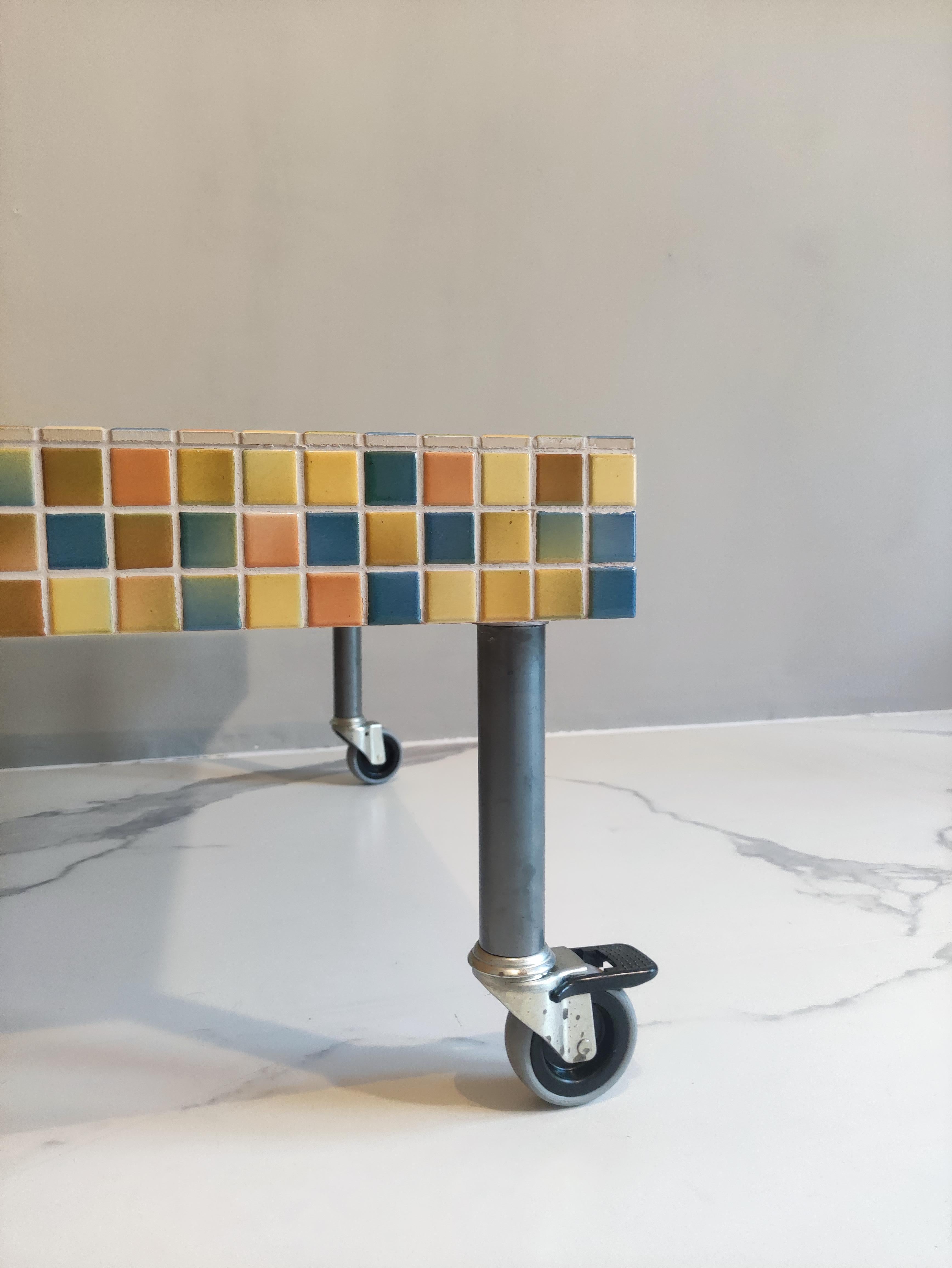 Mosaic Coffee Table by Alessandro Mendini for Bisazza, 1995 For Sale 2
