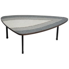 Mosaic Coffee Table by Berthold Muller, Germany, circa 1950