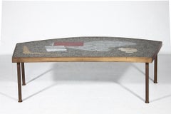 Mosaic Coffee Table by Berthold Müller Oerlinghausen for Mosaikwerkstätten, 1950s