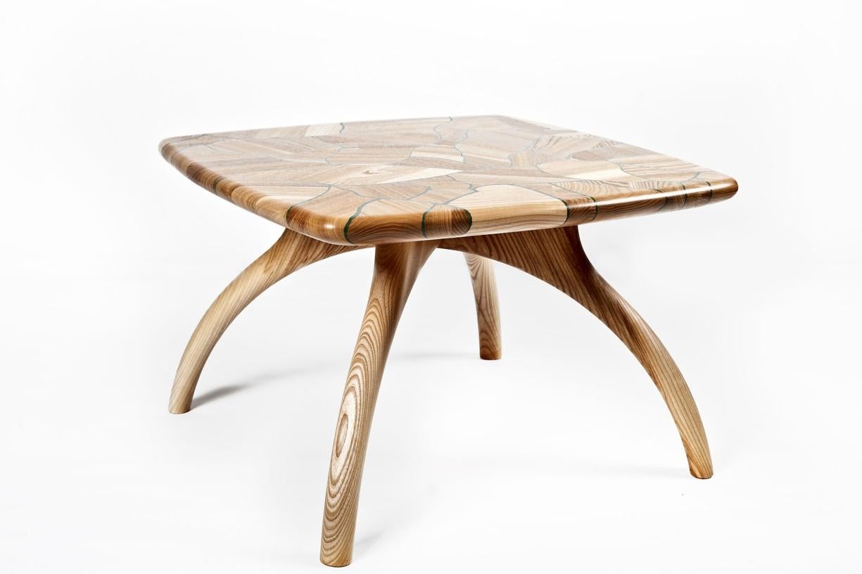 Mosaic coffee table by the winner of Designblok Prague International Design Festival 2015 Petr Lehky.