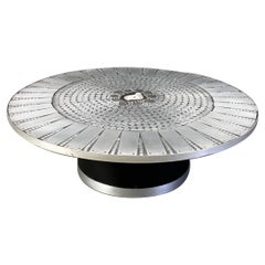 Mosaic coffee table by raf Verjans, 1970s