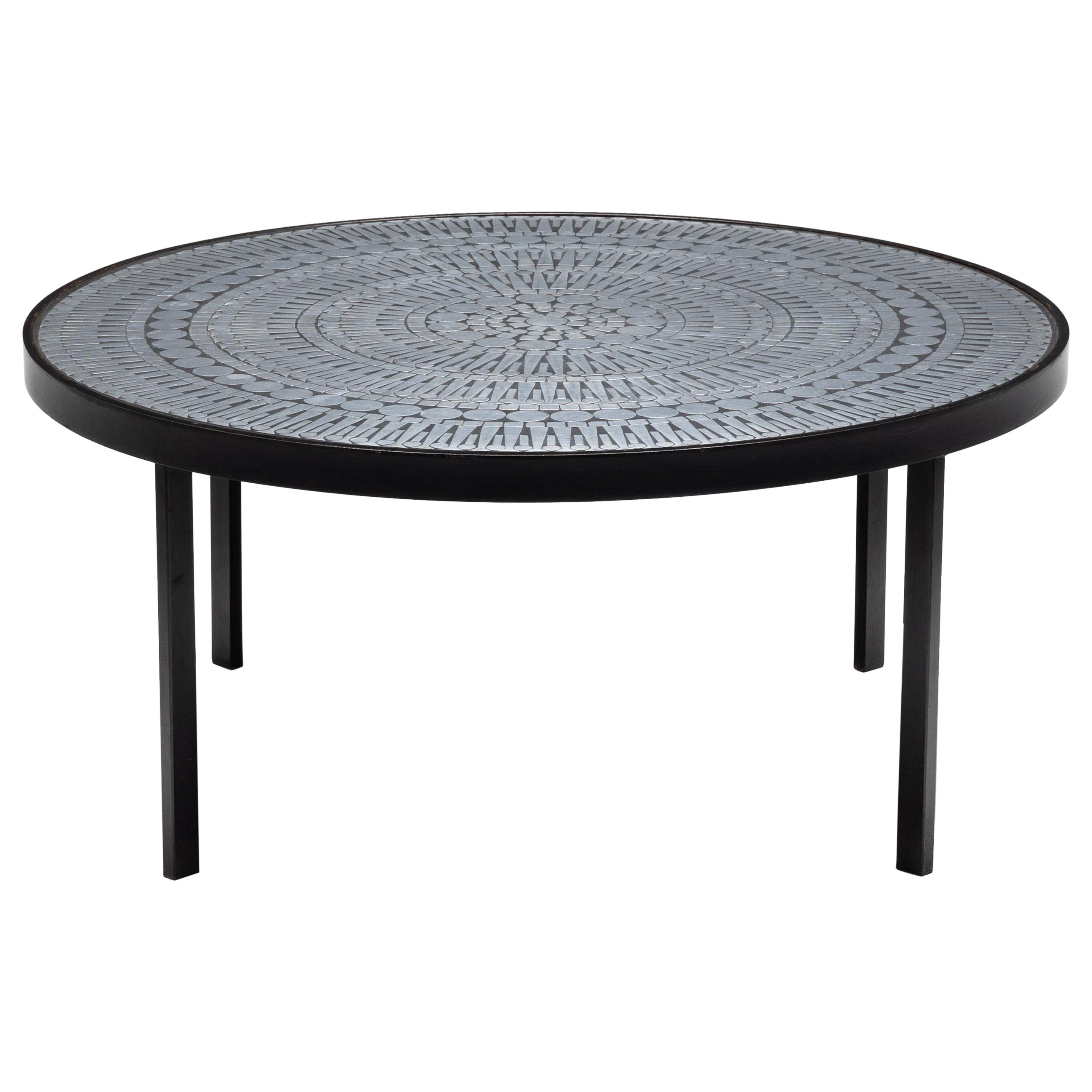Mosaic Coffee Table by Raf Verjans, Belgium, 1970s