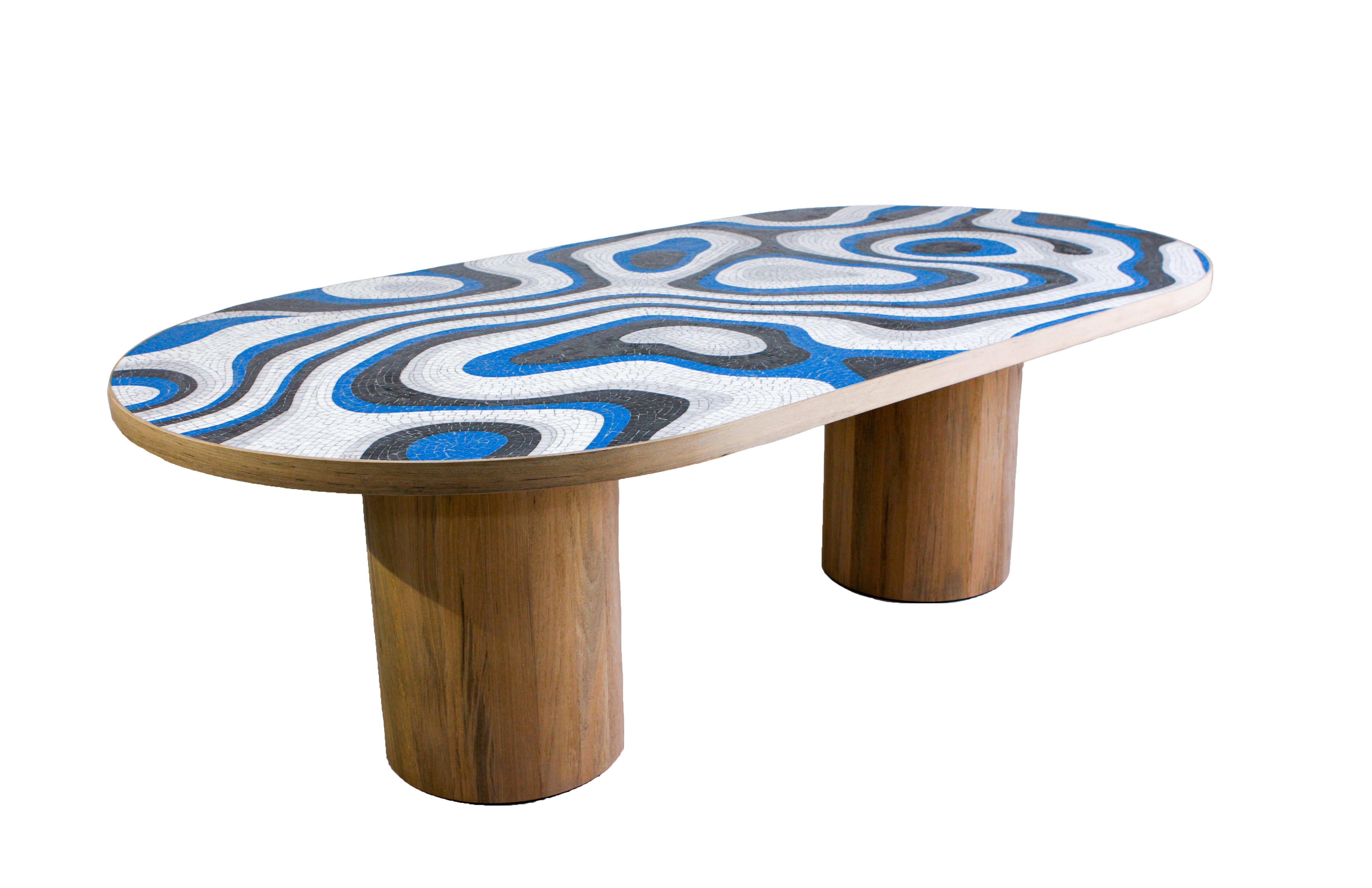 American Mosaic Dining Table