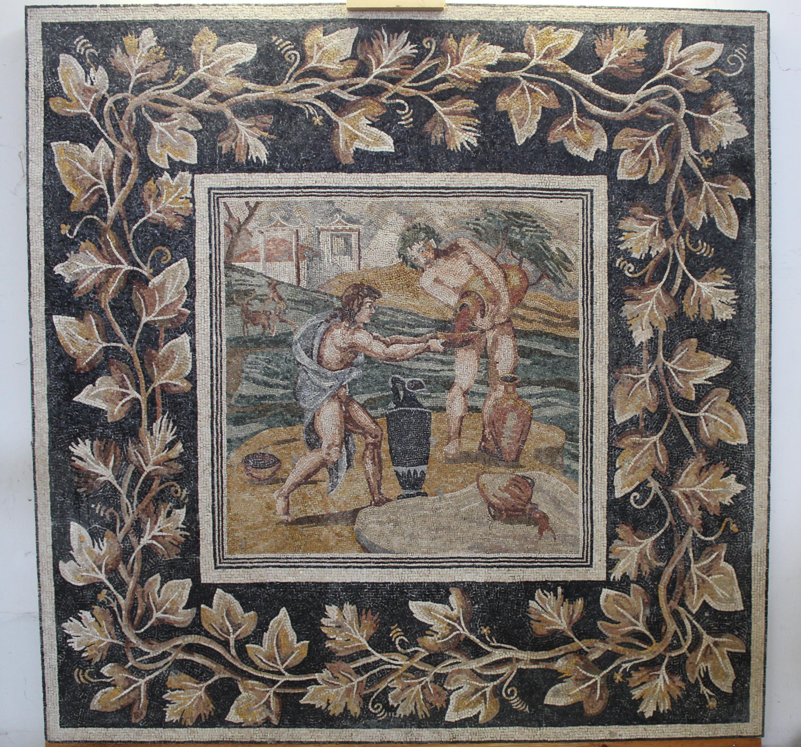 Mosaik (19. Jahrhundert) im Angebot