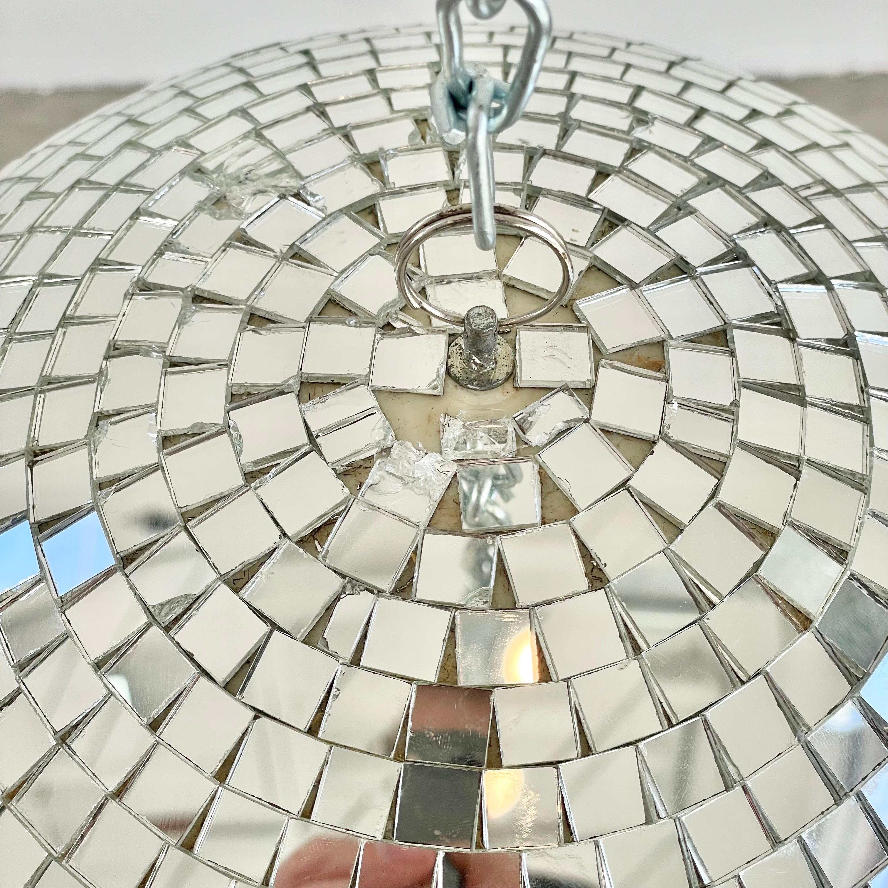 Mosaic Glass Disco Ball, 1970s USA 6