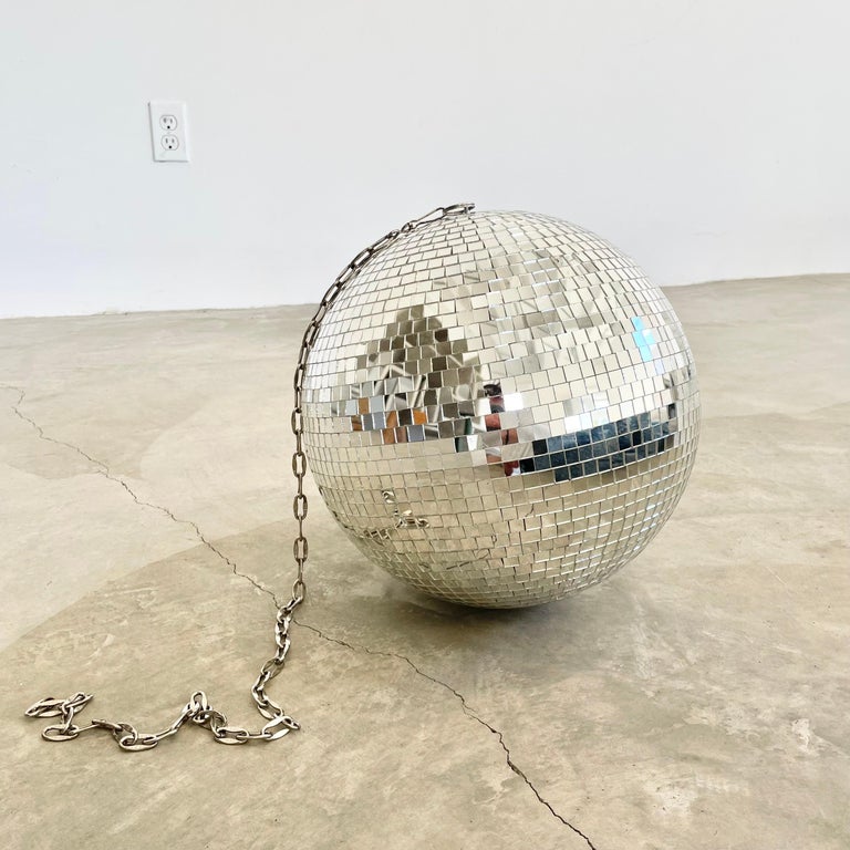 Mosaic Glass Disco Ball, 1970s USA For Sale at 1stDibs