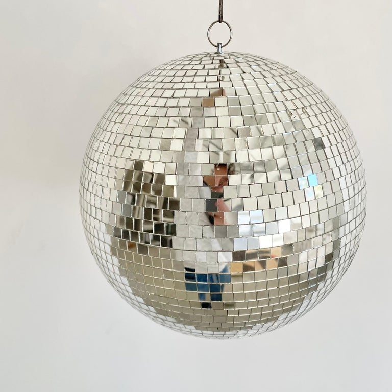 Mosaic Glass Disco Ball, 1970s USA For Sale at 1stDibs