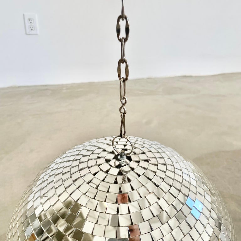 Mosaic Glass Disco Ball, 1970s USA For Sale at 1stDibs