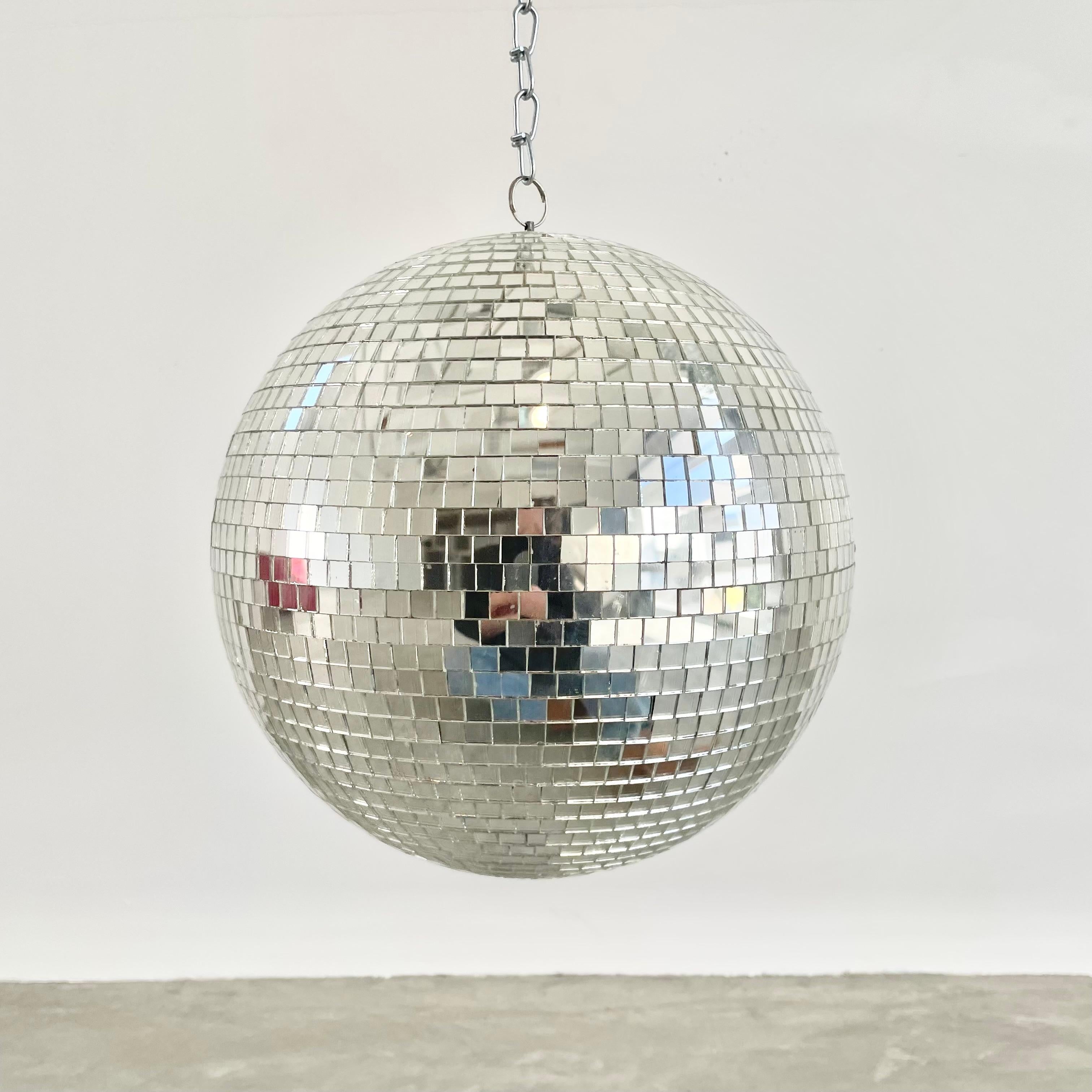 disco ball stained glass