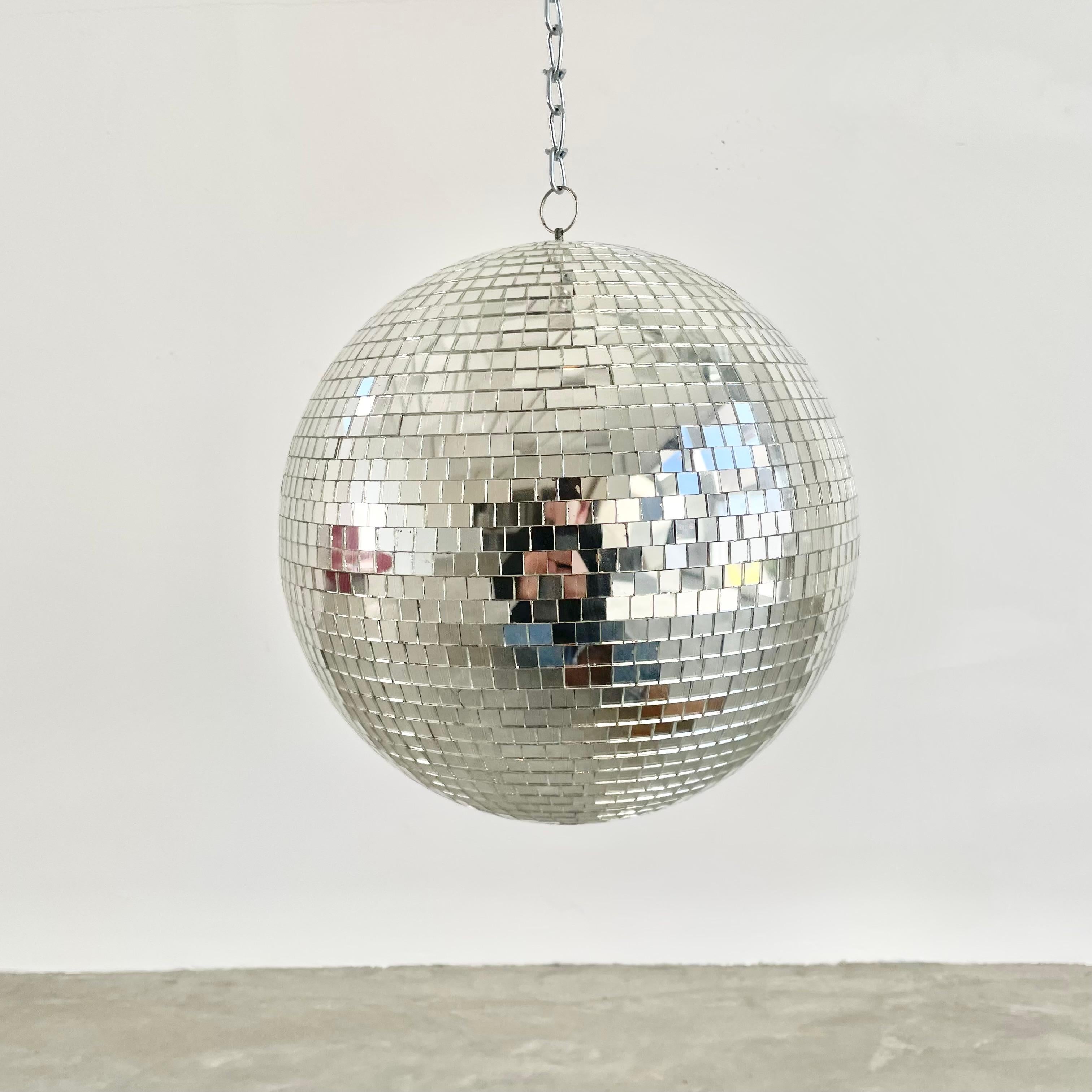 American Mosaic Glass Disco Ball, 1970s USA