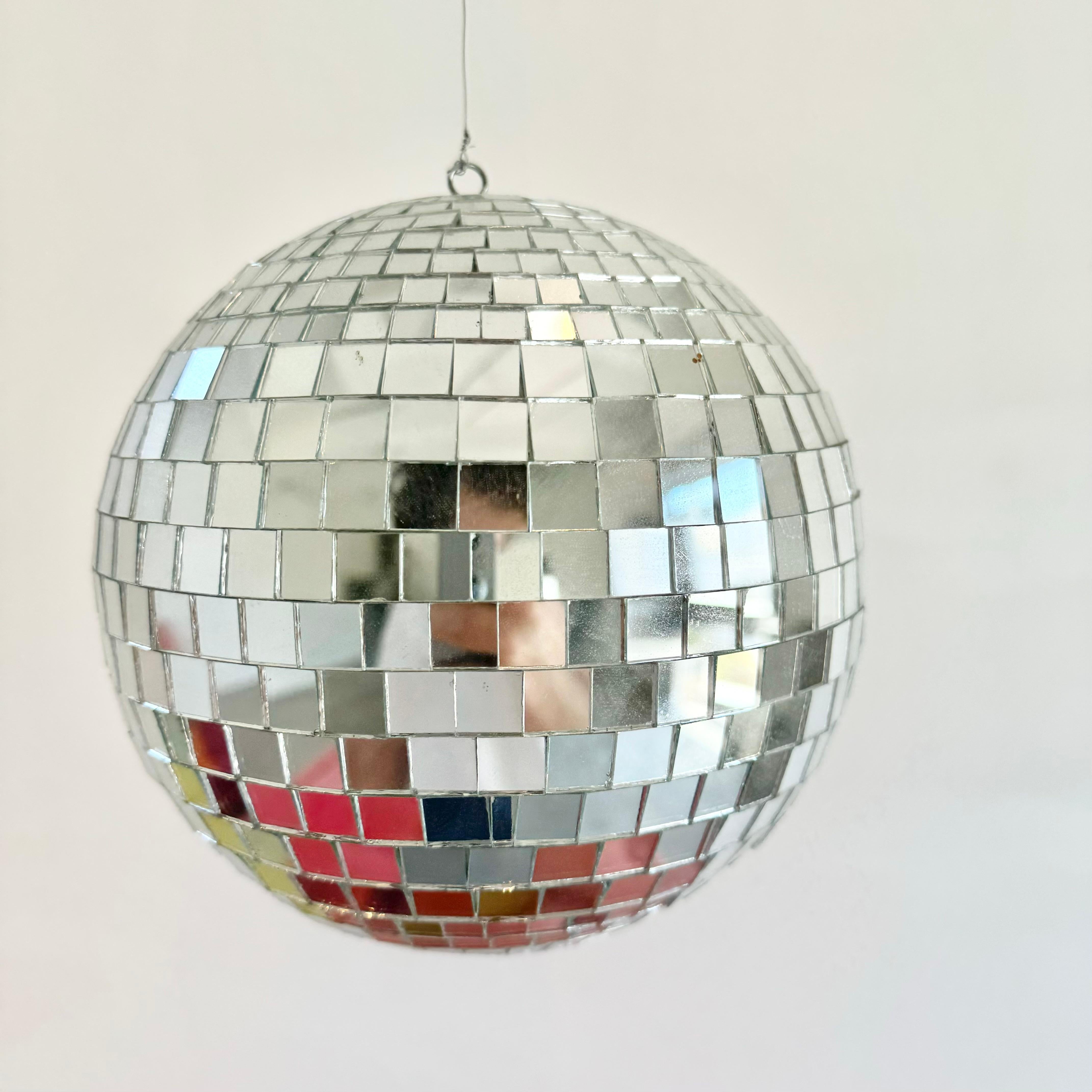 Disco-Kugel aus Mosaikglas, 1980er Jahre, USA im Angebot 5