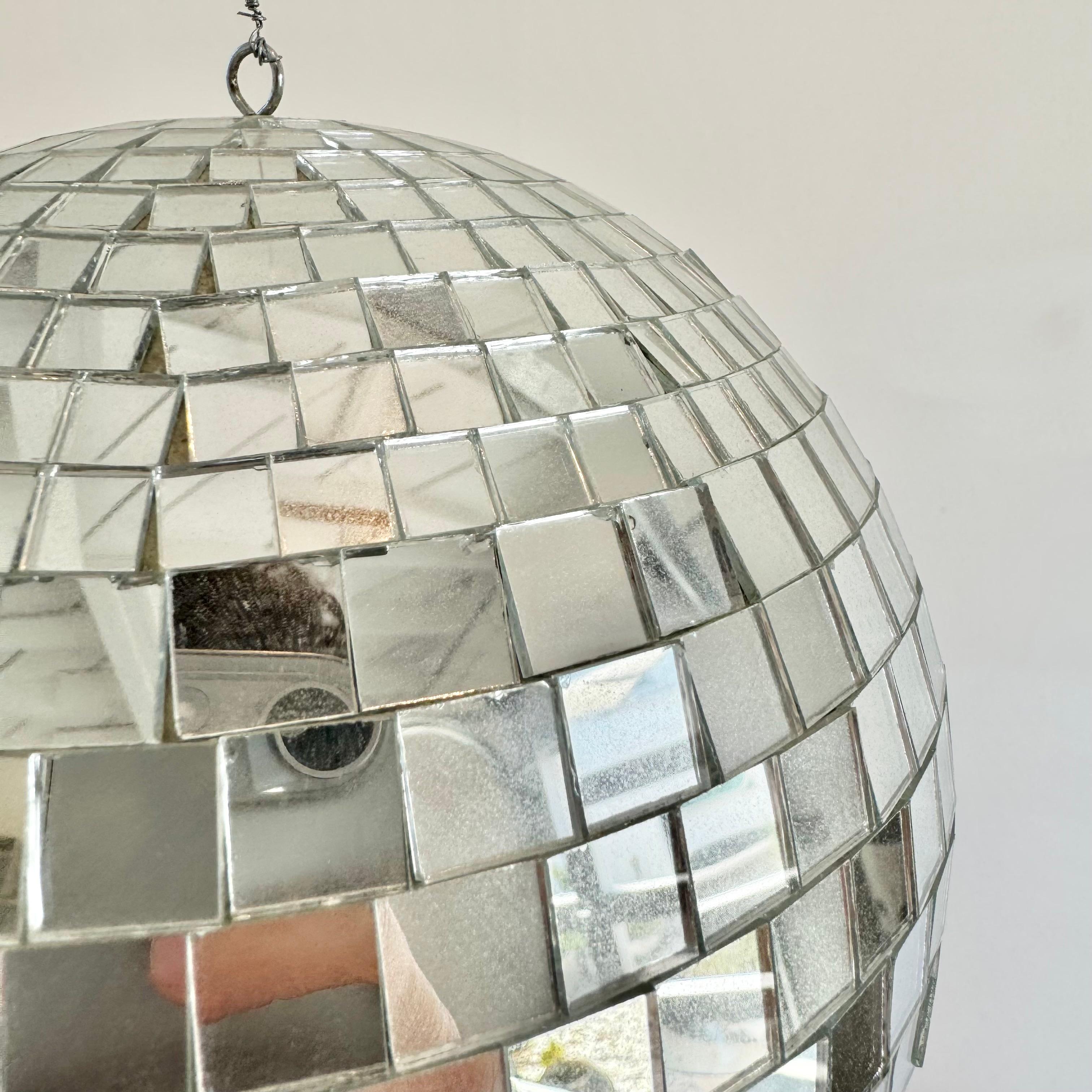 Disco-Kugel aus Mosaikglas, 1980er Jahre, USA im Angebot 2