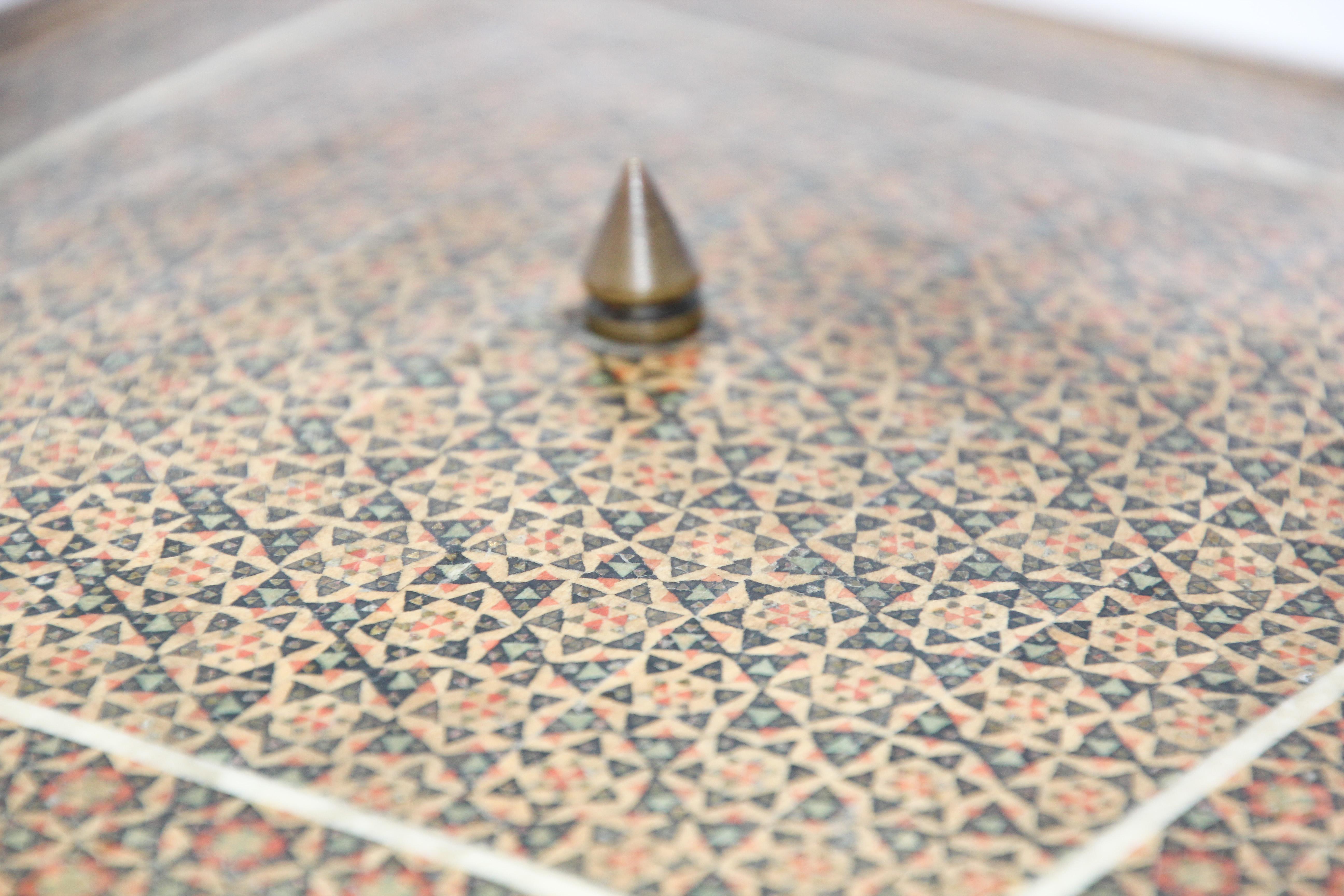 Mosaic Inlaid Jewelry Moorish Box 7