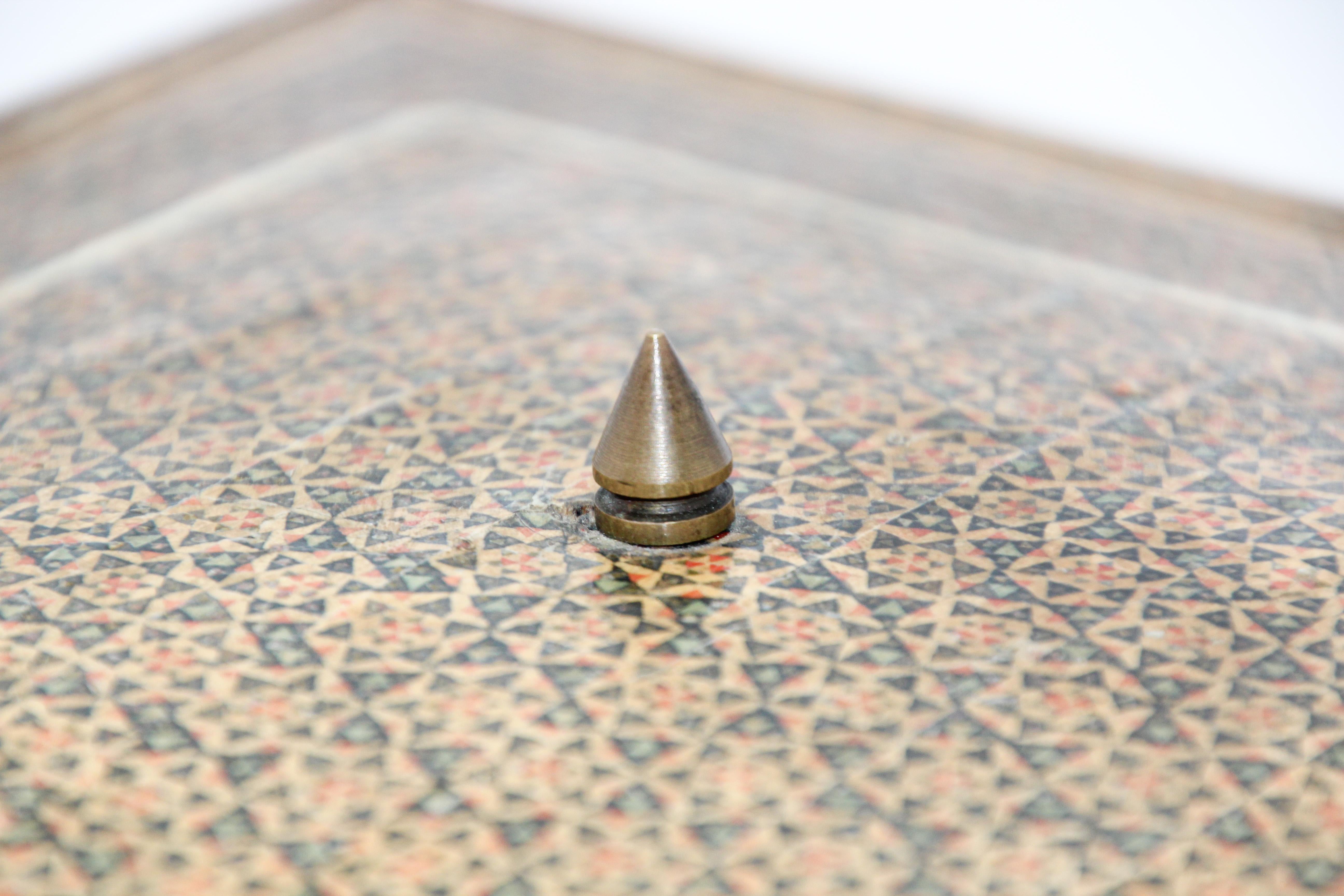 Mosaic Inlaid Jewelry Moorish Box 8