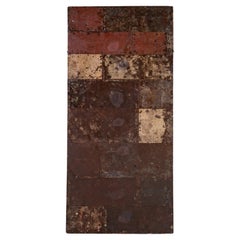 Mosaic Inspired Wall Panel Made from Repurposed Tole Elements