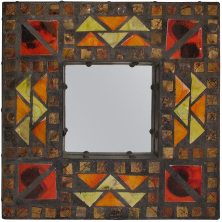 Mosaic Mirror For Sale at 1stDibs