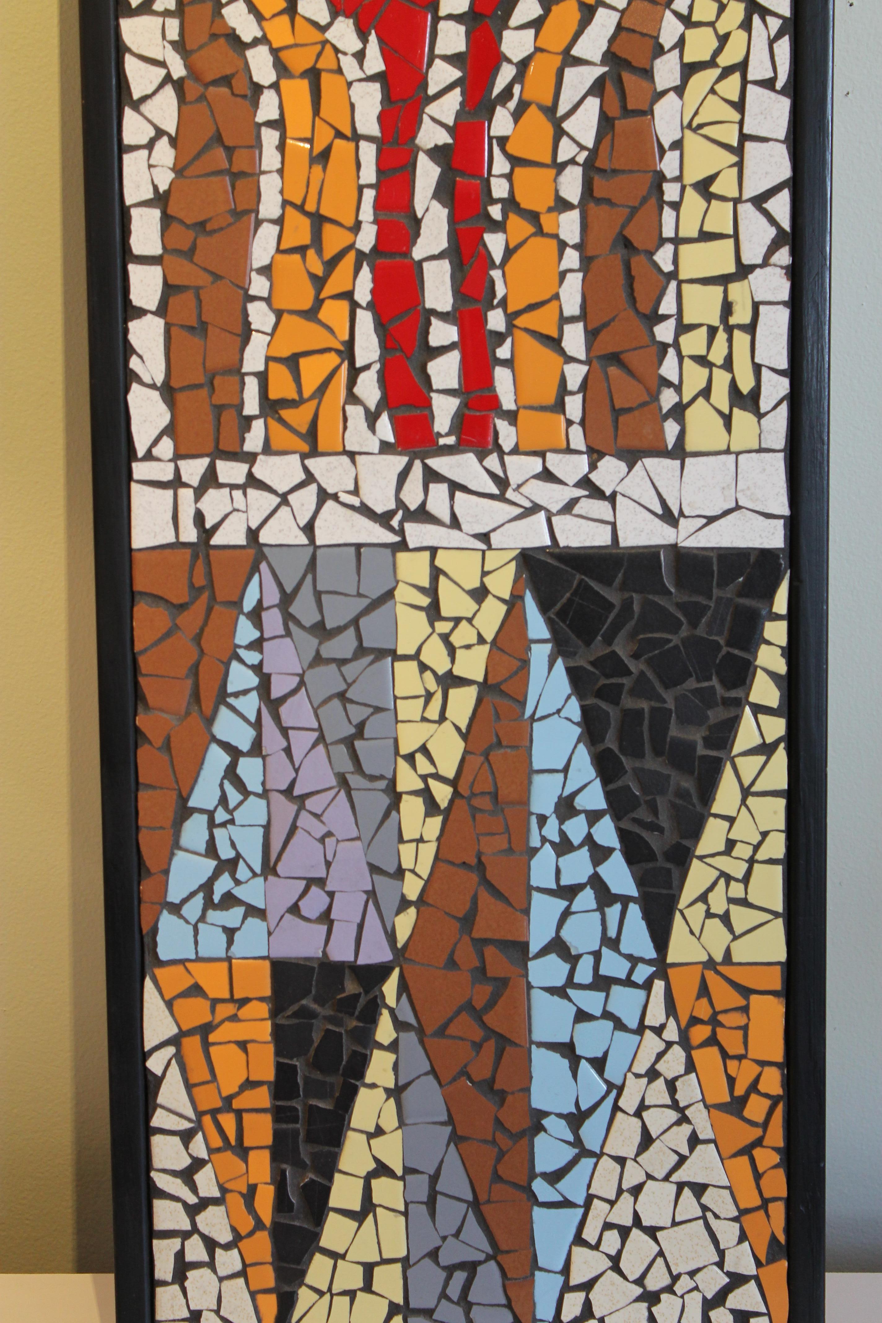 American Mosaic Panel in Style of Evelyn Ackerman