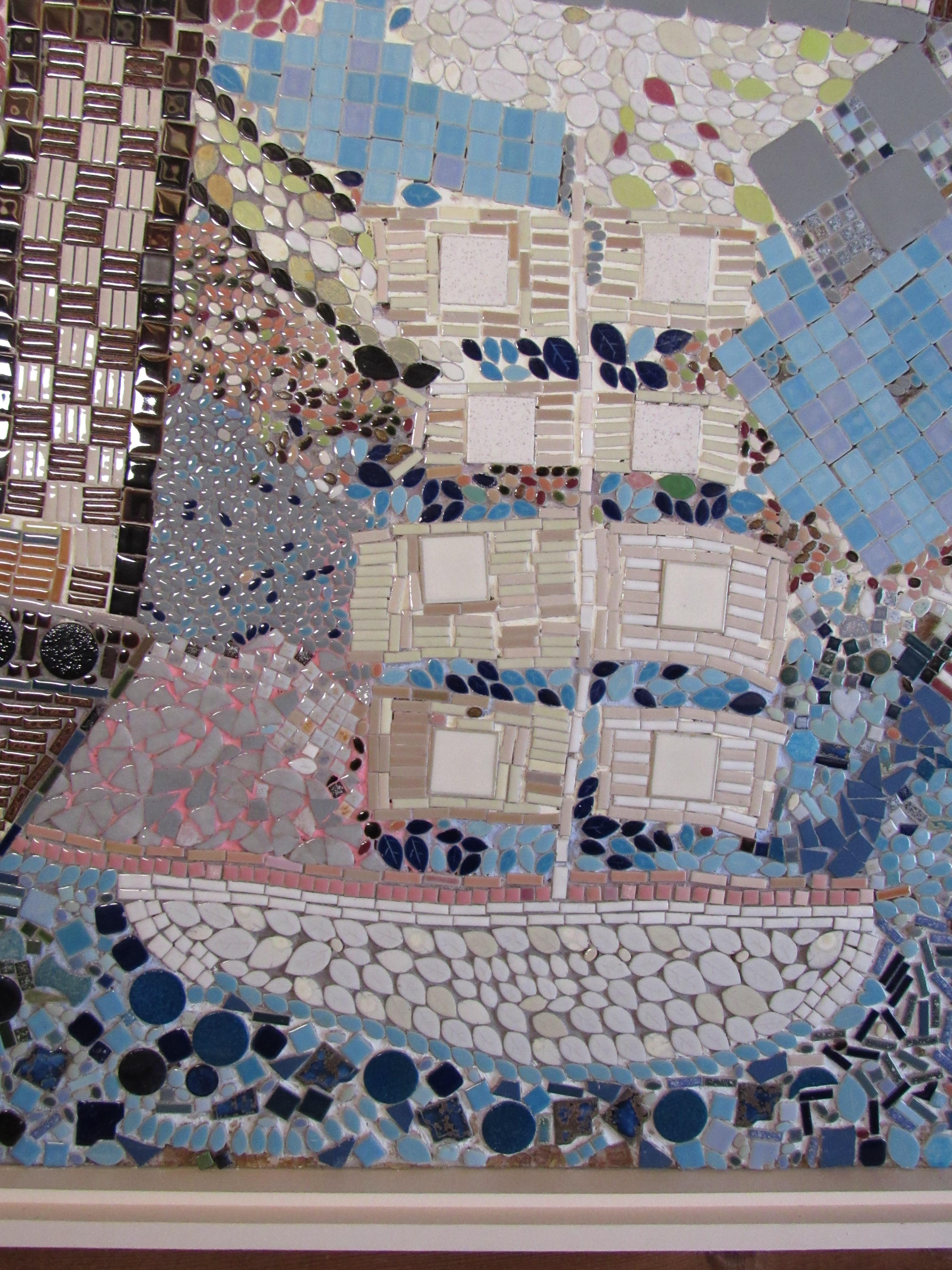 Mosaic Panel of the Bicentennial in New York Harbor, 1978 For Sale 1