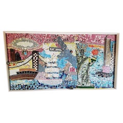 Mosaiktafel der Zweihundertjahrfeier des New Yorker Hafens, 1978