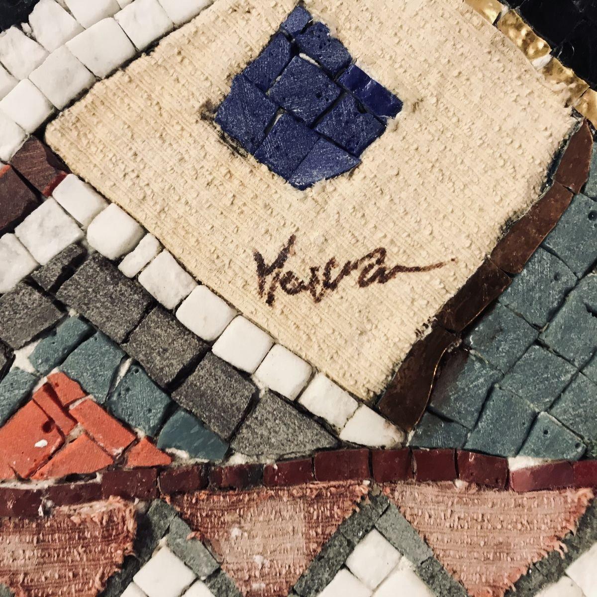Scultura a mosaico di Mauro Battarra, anni '80 in vendita 1