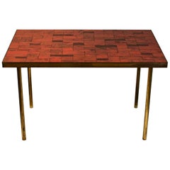 Mosaic Side Table by Berthold Müller ‘Signed’, Germany