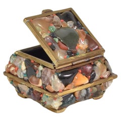 Mosaic Stone Jewelry Box