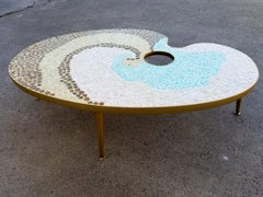 Mosaic Tile Coffee Table Artist Palette