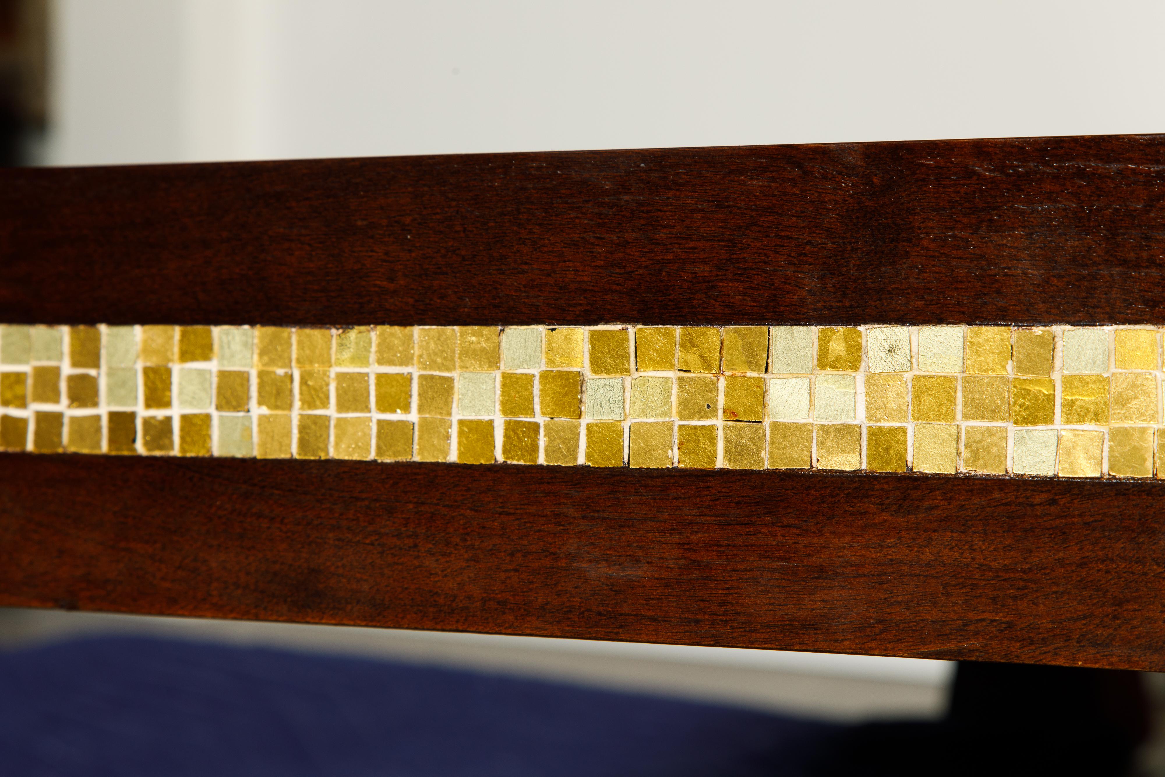 Mosaic Tile Coffee Table by Edward Wormley for Dunbar, circa 1950s, Signed For Sale 7