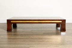 Mosaic Tile Coffee Table by Edward Wormley for Dunbar, circa 1950s, Signed