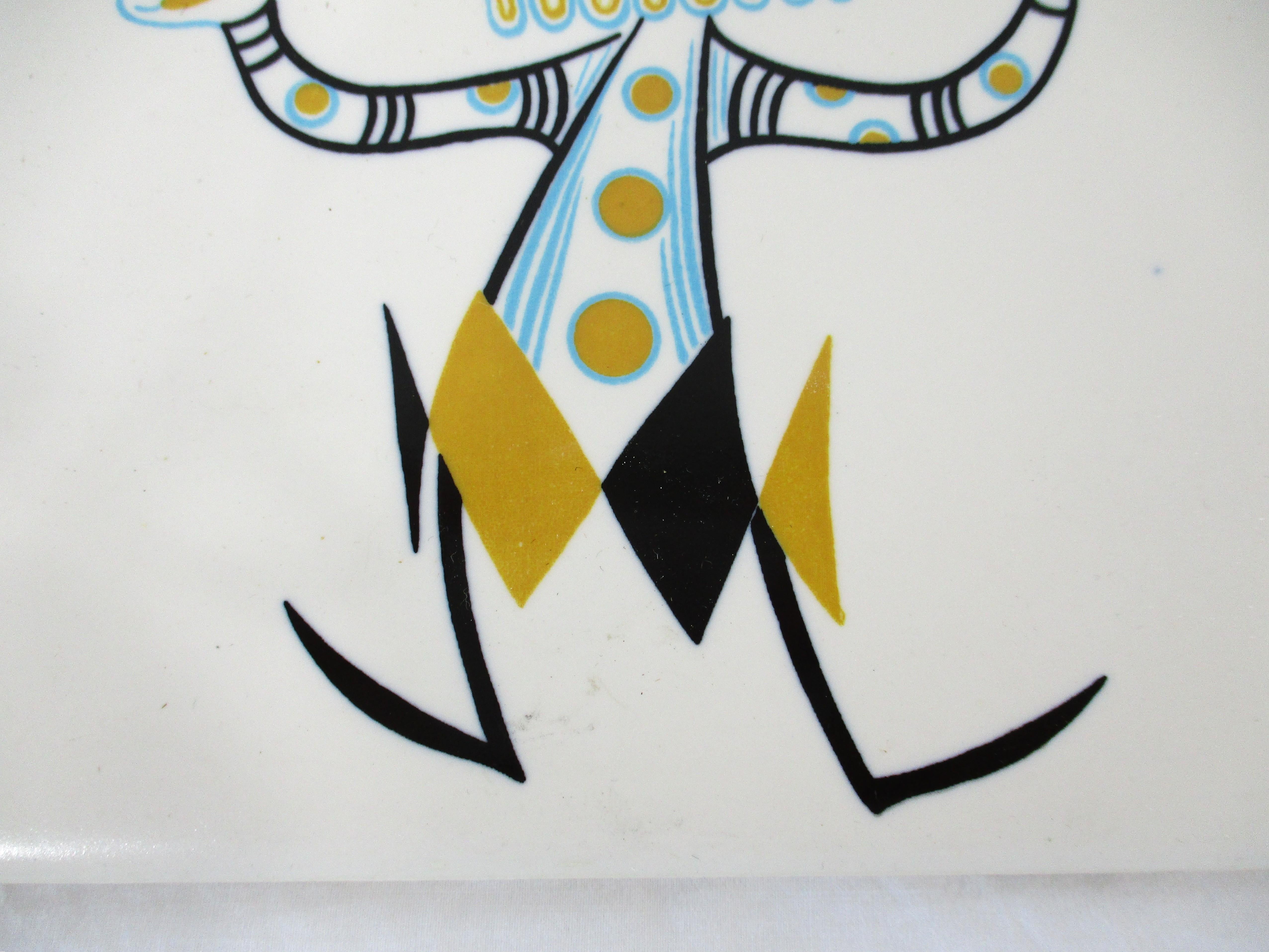 Mosaic Tile Company Protype Mid Century Gaukler Fliese (Moderne der Mitte des Jahrhunderts) im Angebot