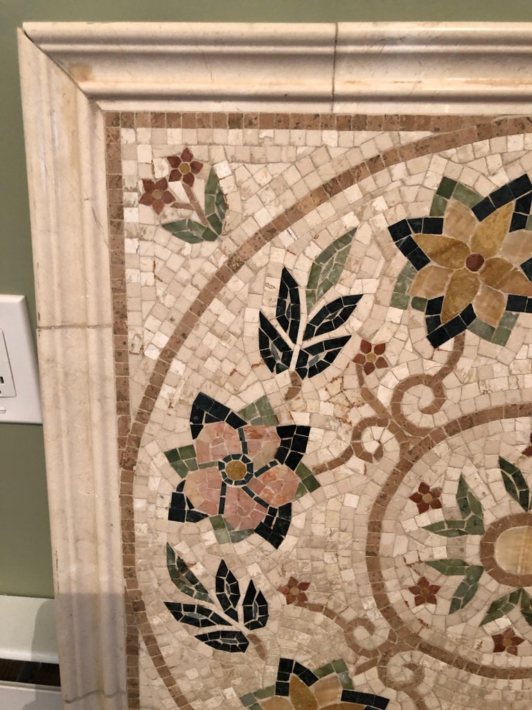 Mosaic Tile Medallion Centerpiece at 1stDibs
