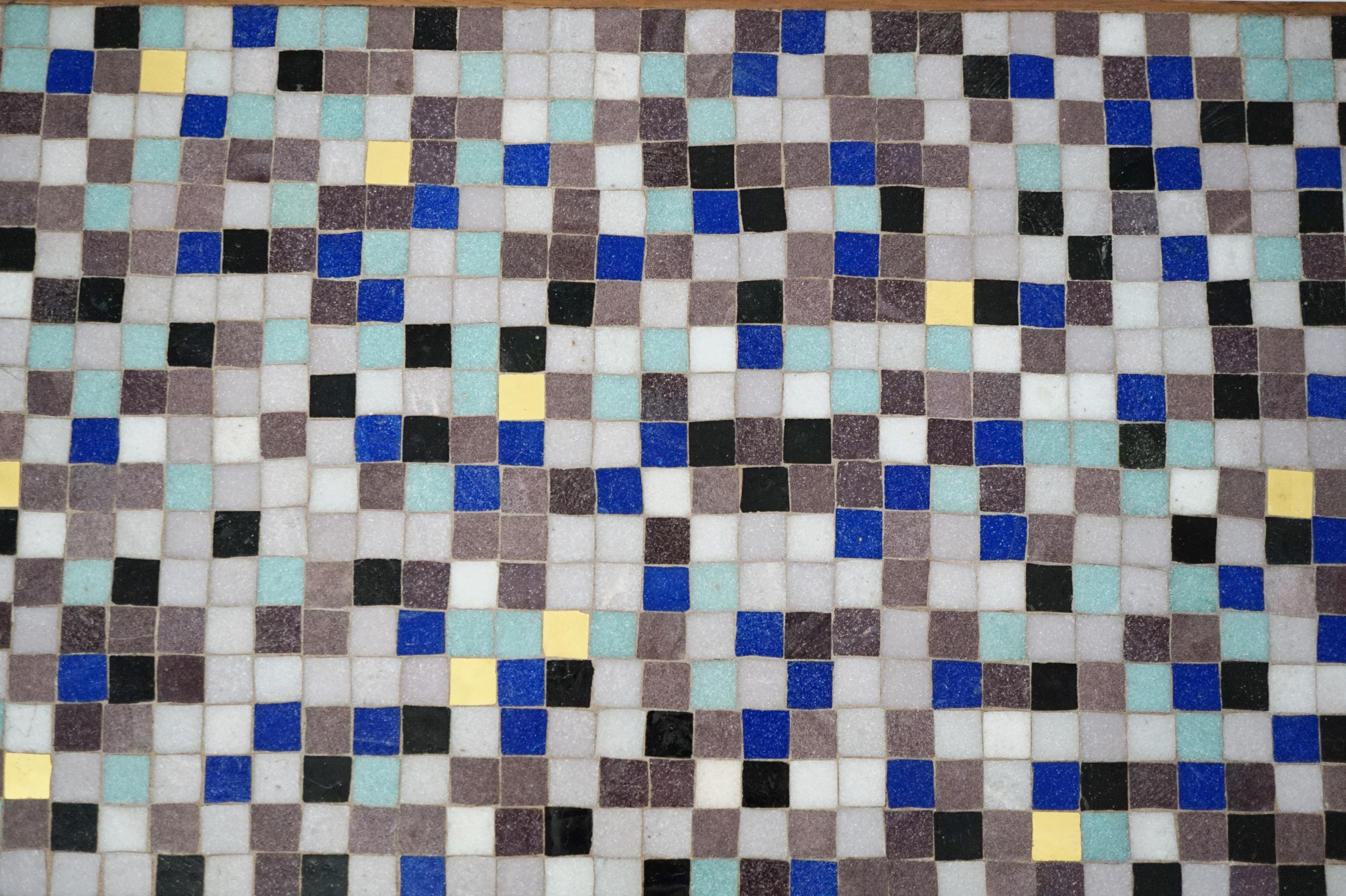 Mosaic Tile Side Table by Vladimir Kagan for Kagan-Dreyfuss, circa 1955 For Sale 1