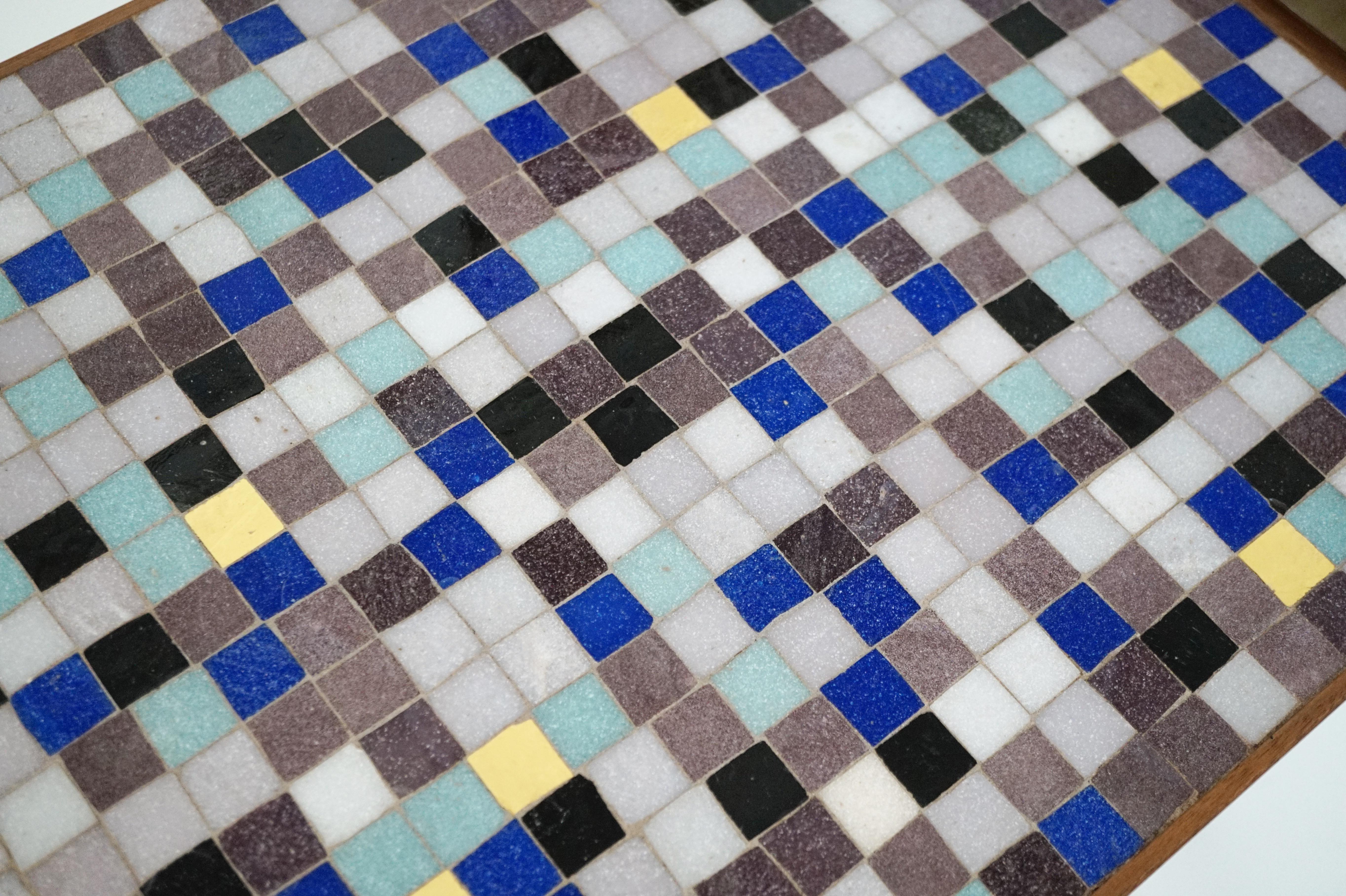 Table d'appoint en mosaïque par Vladimir Kagan pour Kagan-Dreyfuss, vers 1955 en vente 4